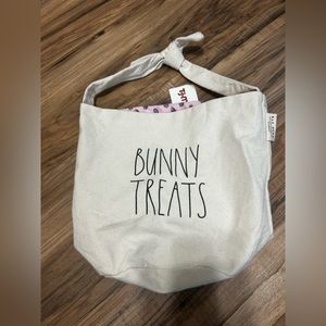 Rae Dunn bunny treats tote bag